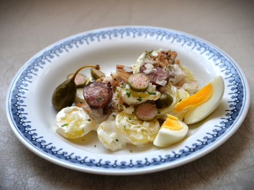 salade de pommes de terre et mer,la cocotte,la voix du nord