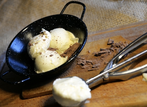 glace fior di latte à l'orange,la cocotte,la voix du nord