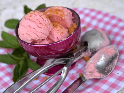 fraises et boudoirs glacés,la cocotte,la voix du nord