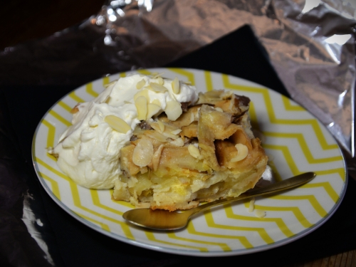 gâteau de pommes et amandes,la cocotte,la voix du nord