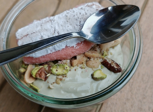 tiramisu chai pistaches,la cocotte,la voix du nord