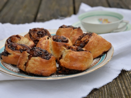 feuilletés chocolatés,la cocotte,la voix du nord