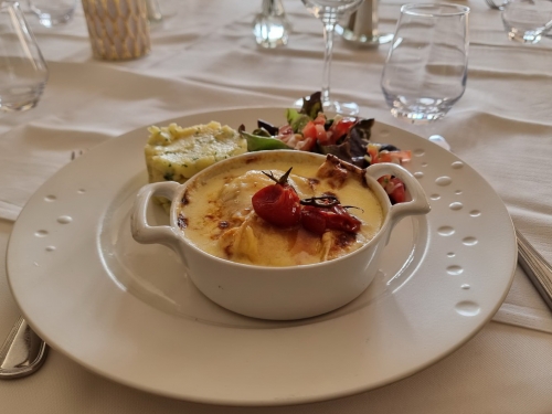 blancs de poulet gratinés au maroilles de la cheffe adeline hermant du restaurant l'enfant du pays à bully les mines,la cocotte,la voix du nord,adeline hermant,restaurant l'enfant du pays,bully les mines