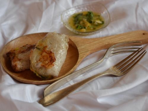 Roulés morue et citron confit, la cocotte, la voix du nord