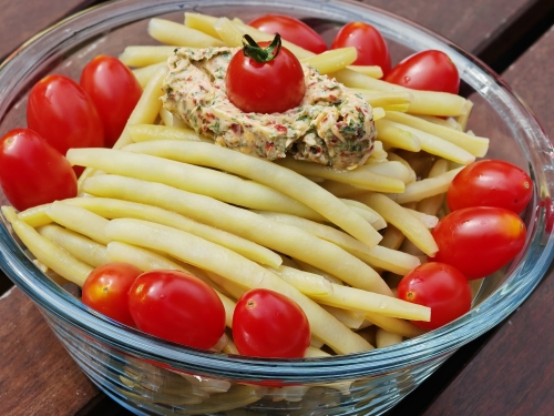 haricots beurre d’ail et tomates,la cocotte,la voix du nord