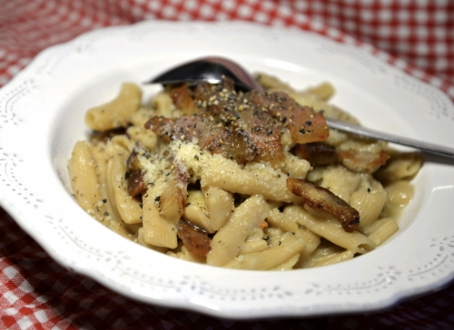 rigatoni alla gricia,la cocotte,la voix du nord