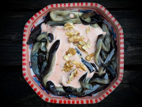 aubergines au tahineh rosé,la cocotte,la voix du nord