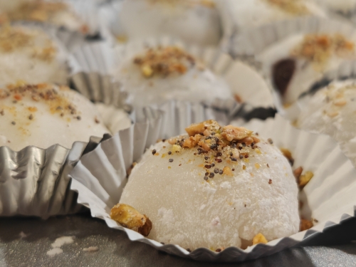 Mochis beurre de cacahuète et sésame noir, la cocotte, la voix du nord