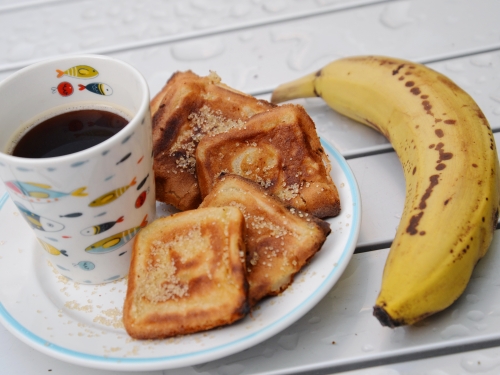 mini-gaufres à la banane,la cocotte,la voix du nord