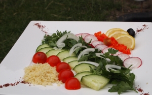 salade libanaise, salade fattouche, taboulé