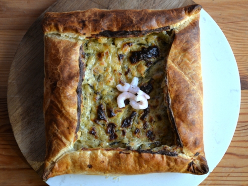 feuilleté de crevettes,la cocotte,la voix du nord