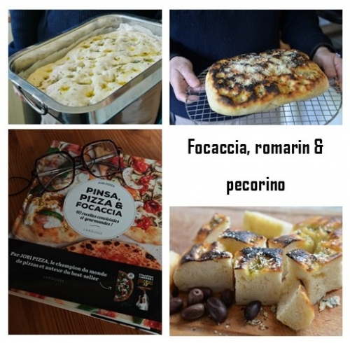 focaccia,romarin et pecorino,la cocotte,la voix du nord,pinsa pizza & focaccia 40 recettes conviviales et gourmandes job