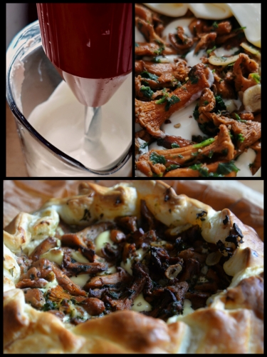 tourte aux champignons,la cocotte,la voix du nord