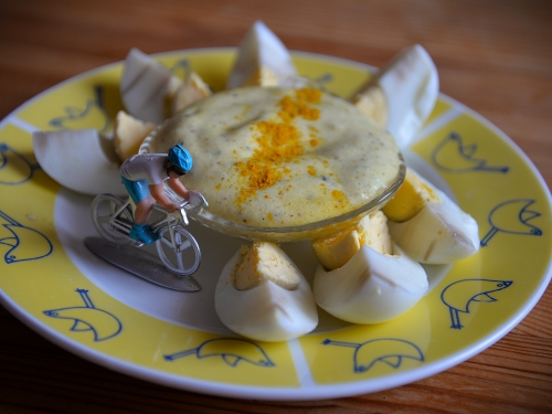 Œufs mayo jaune,la cocotte,la voix du nord