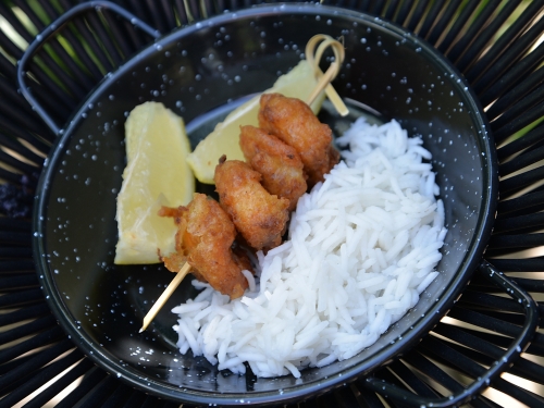 tempura de crevettes tandoori,la cocotte,la voix du nord