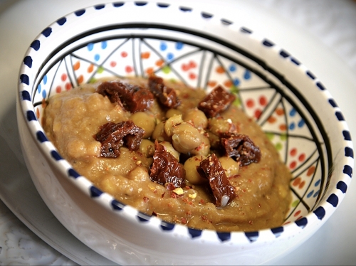 purée de pois chiches à la tomate,la cocotte,ia voix du nord