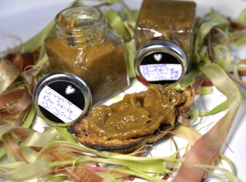 compote rhubarbe et gingembre,la cocotte,la voix du nord