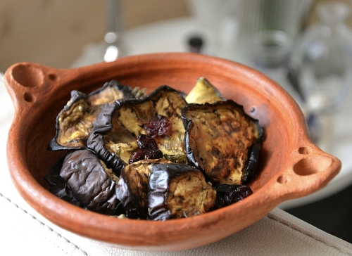 aubergines aux cranberries,la cocotte,la voix du nord